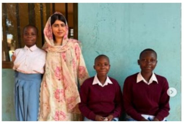 Malala celebrates ‘Malala Day’ with young mothers at Tanzanian school