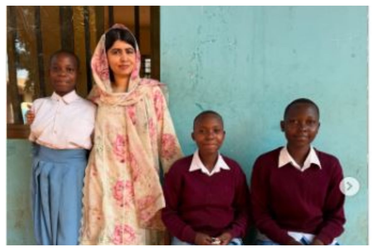 Malala celebrates ‘Malala Day’ with young mothers at Tanzanian school
