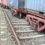 Freight train engine and 5 carriages derail in Mirpur Mathelo