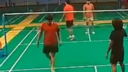Viral Video: Young Rakesh dies while playing Badminton