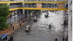 Rain chaos in Karachi: streets flooded, power disrupted