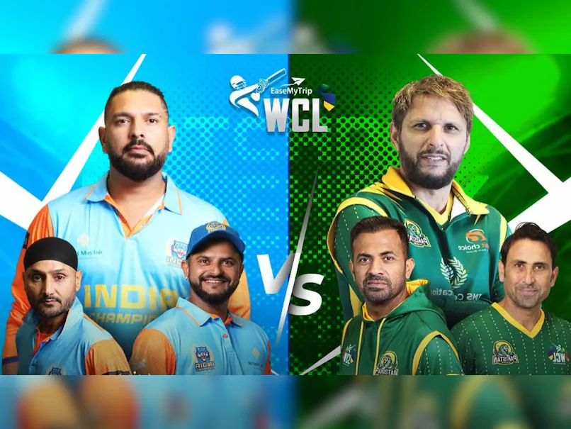 World Champions of Legends: Pakistan vs. India canceled