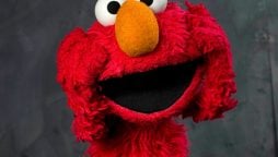 Jon Stewart and his Elmo twin go off-script