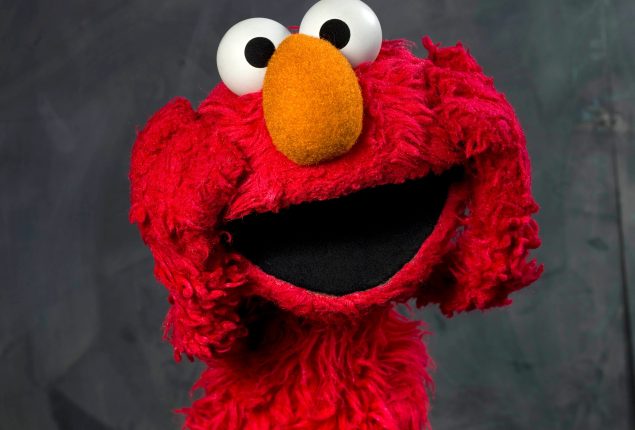 Jon Stewart and his Elmo twin go off-script