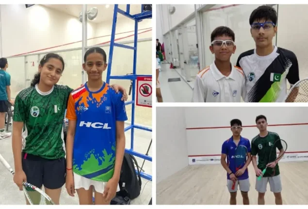 5 Pakistani players reach semifinals of Asian Junior Squash Championship