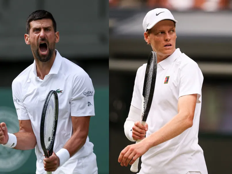 Jannik Sinner stuns Djokovic to reach final Jannik Sinner stuns Djokovic to reach final