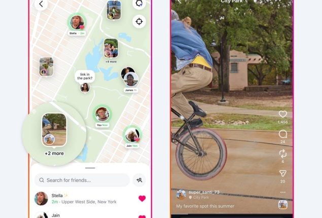 Instagram launches new features: repost button, map, and friends tab