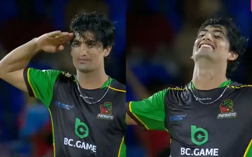 Naseem Shah shines in CPL debut