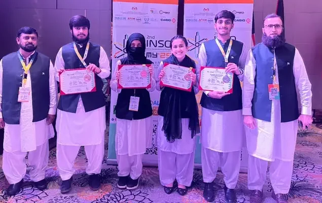 Pakistani talent recognized globally in Nuclear Science contest