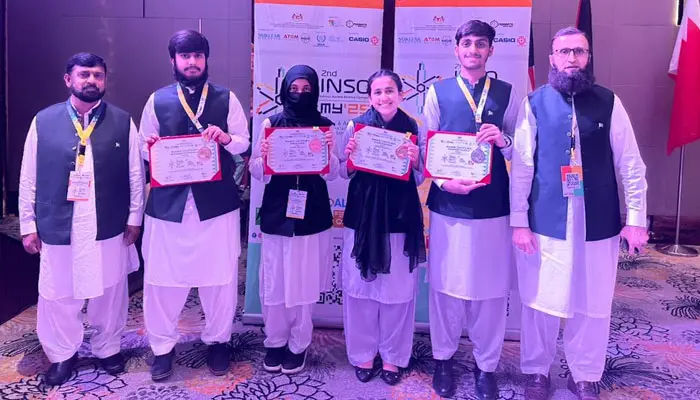Pakistani talent recognized globally in Nuclear Science contest