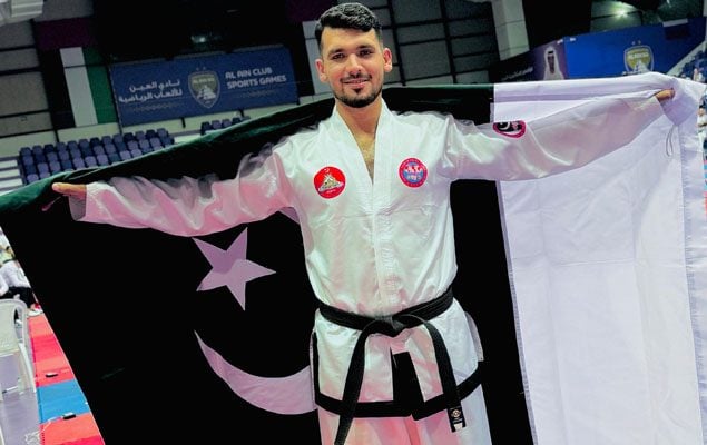 Masood Afridi from Khyber becomes global taekwondo champion