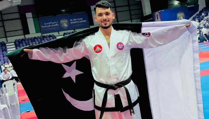Masood Afridi from Khyber becomes global taekwondo champion Masood Afridi from Khyber becomes global taekwondo champion