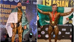 Pakistani bodybuilders secure two gold medals at Asian Championship