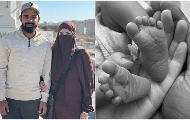 Shadab Khan blessed with baby girl, Shares joy with fans