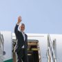 Iranian President Masoud Pezeshkian arrives in Islamabad