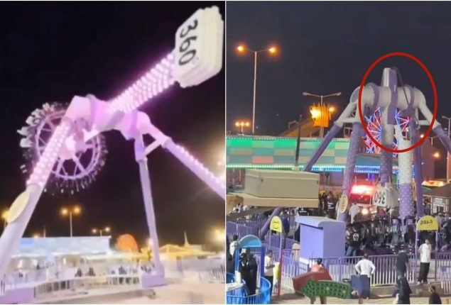 Ride malfunction causes panic at Saudi Amusement Park in Taif, 23 people injured