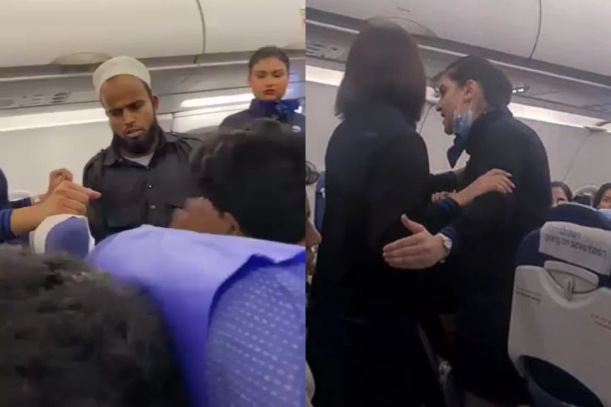 Muslim passenger slapped on Indian plane, video goes Viral