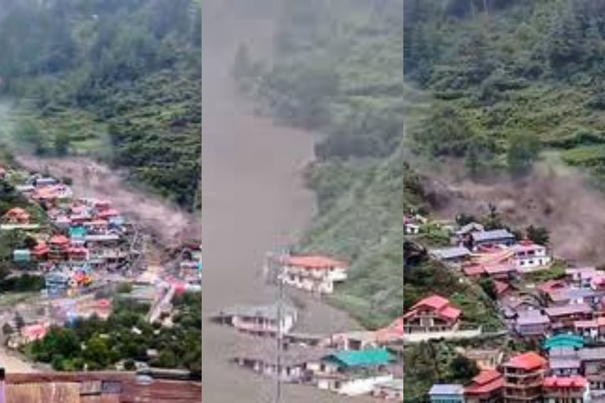 Cloudburst triggers deadly floods in Uttarakhand, Several Indian soldiers missing