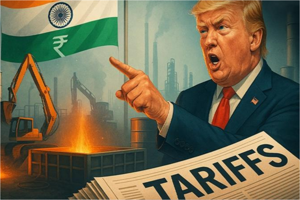 Indian economy under pressure as Trump announces 50% Tariff