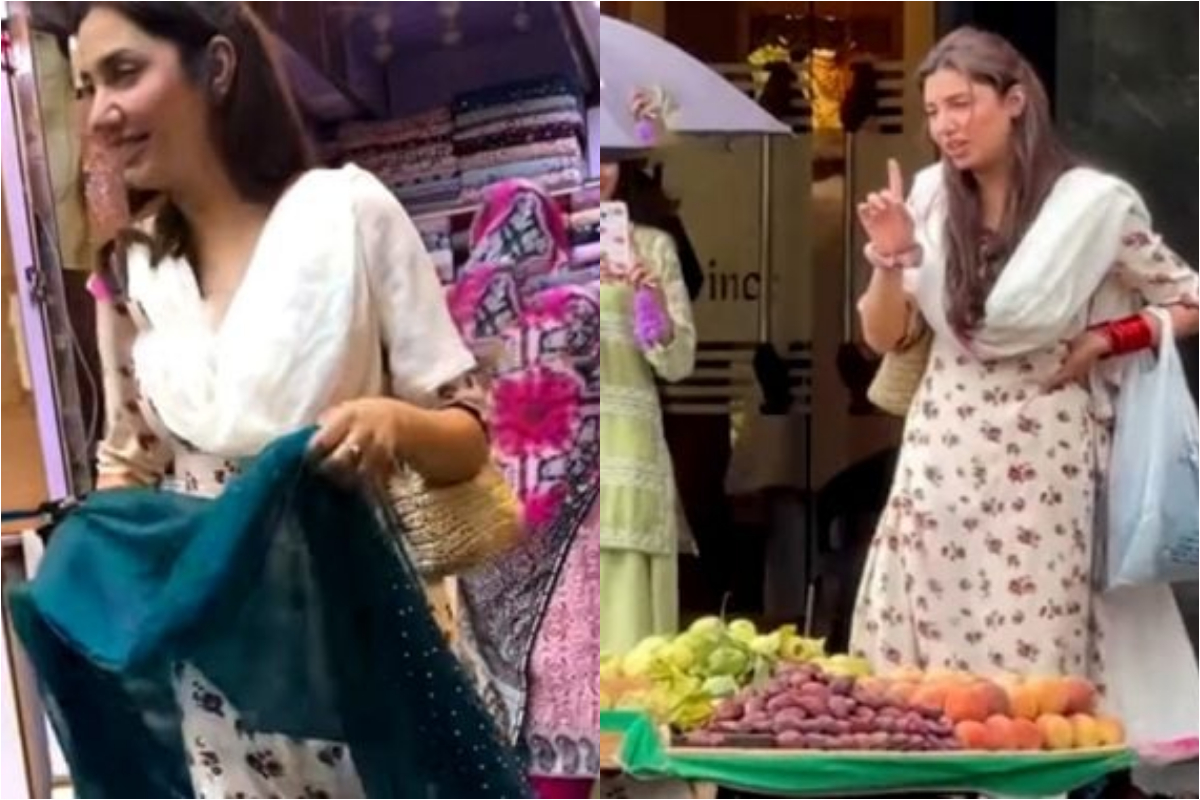 Mahira Khan spotted shopping in Karachi’s local bazar, video goes viral
