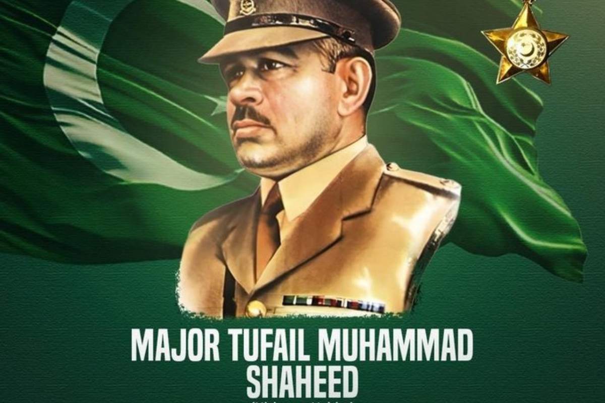 Pak Army pays tribute to Major Tufail Muhammad on his 67th Martyrdom Day