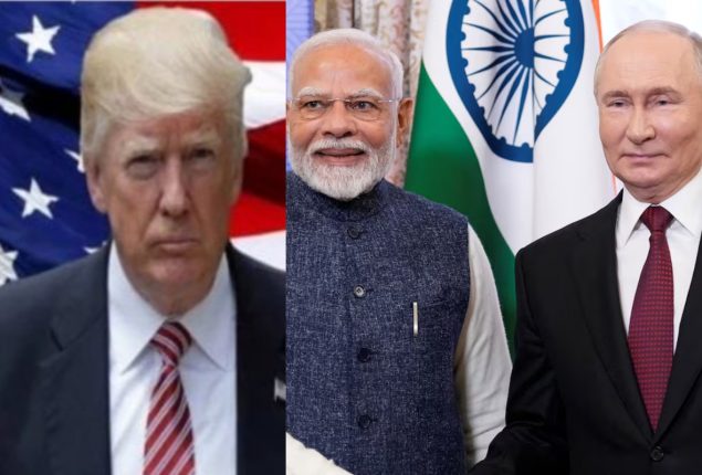 Trump threatens India to double Tariffs over ties with Russia