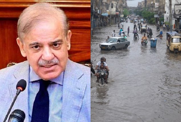 PM Shehbaz calls urgent meeting over flood Situation, reviews rescue operations