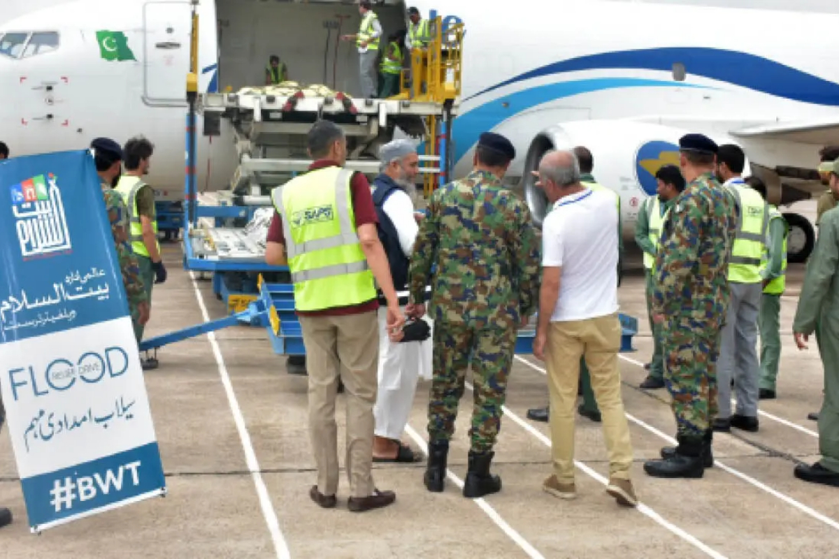 PAF provides food and medicines to flood-affected areas of Gilgit-Baltistan