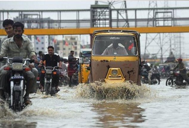 Karachi once again at risk, heavy rain is expected between August 24 and 28
