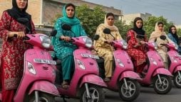 Sindh Govt launches Pakistan’s First EV pink scooters for women with driving licenses