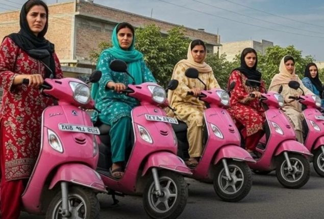 Sindh Govt launches Pakistan’s First EV pink scooters for women with driving licenses