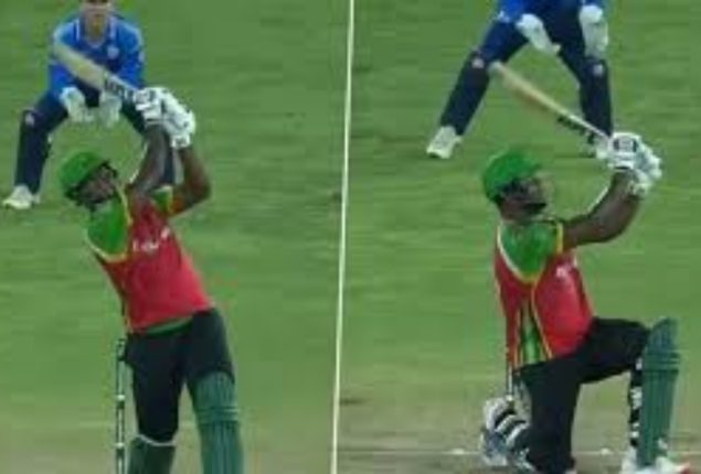 Shepherd Smashes 22 runs off one legal ball