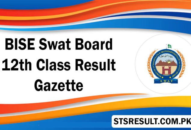 BISE Swat board 12th class result 2025, How to check online
