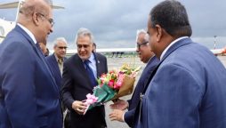 DMP Ishaq Dar arrives in Bangladesh for two-day official visit