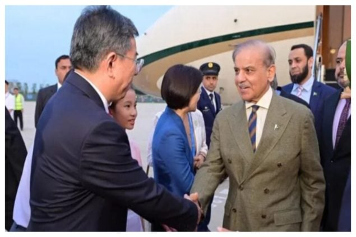 PM Shahbaz Sharif arrives in China for SCO summit