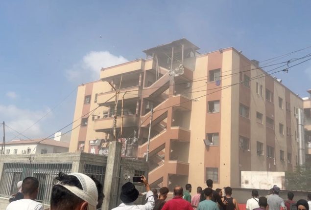 Hamas disputes Israeli account of deadly strike on Gaza’s Nasser hospital