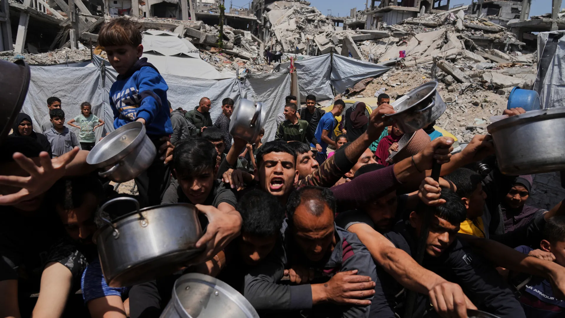 At least 57 people have been killed in Israeli attacks across Gaza since the early hours of this morning, including 38 starving people seeking aid.