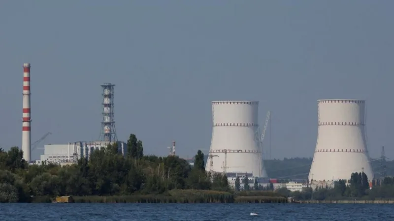 Drone strike sparks fire at Russia’s Kursk Nuclear Power Plant