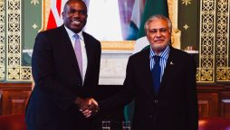 UK foreign secretary reaches out to Deputy PM Ishaq Dar over flood crisis in Pakistan
