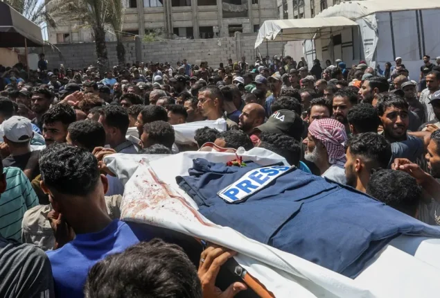 Israel airstrike on Nasser Hospital kills journalists, medics, and dozens of civilians in Gaza