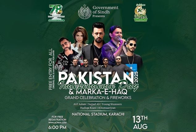 Grand Independence Day Gala in Karachi on August 13