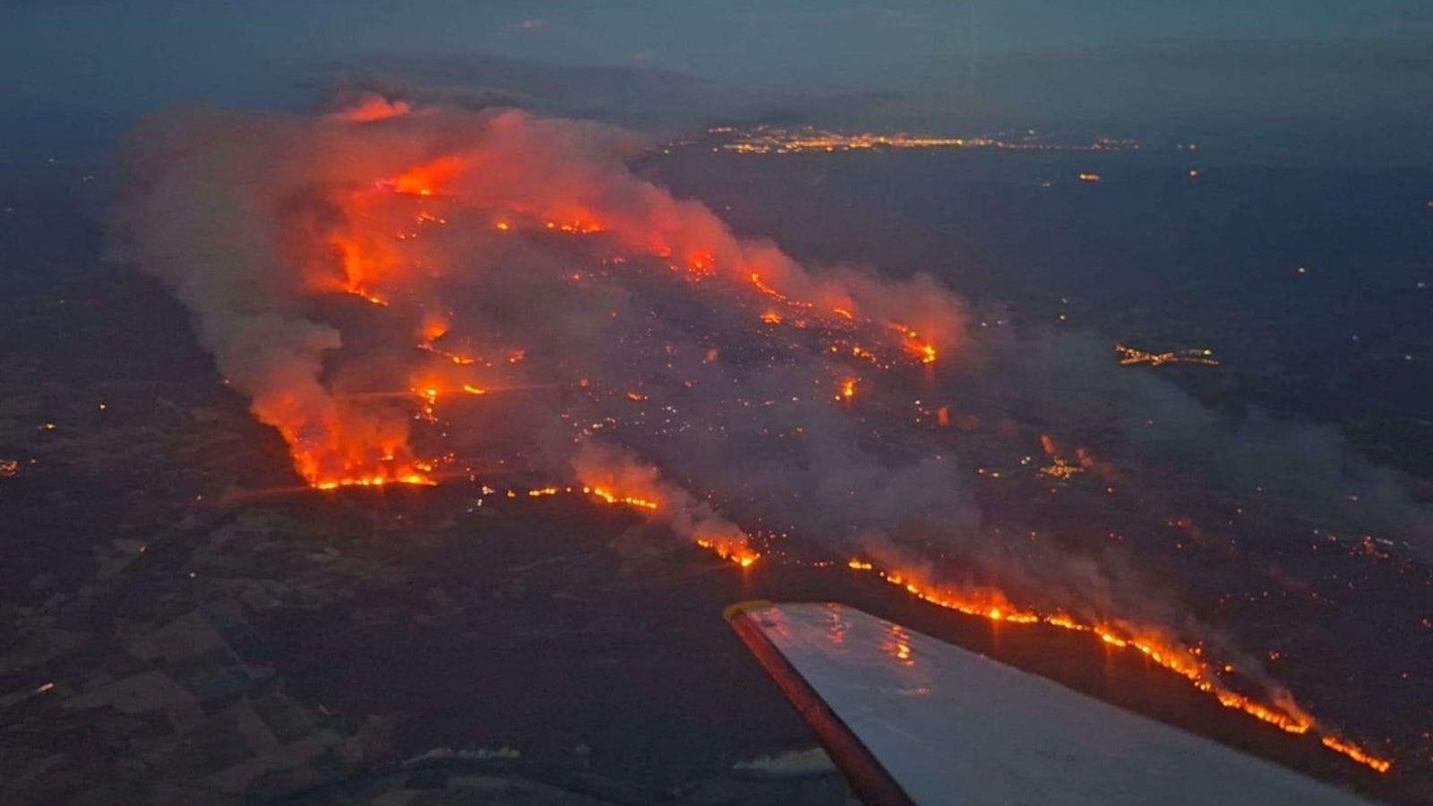 Hellish wildfire ravages Southern France, one dead and vast destruction