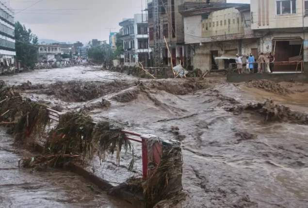 India alerts Pakistan on flash floods for third time in two days