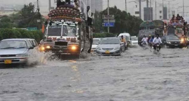 Heavy rain in Karachi, Meteorological department sounds alarm