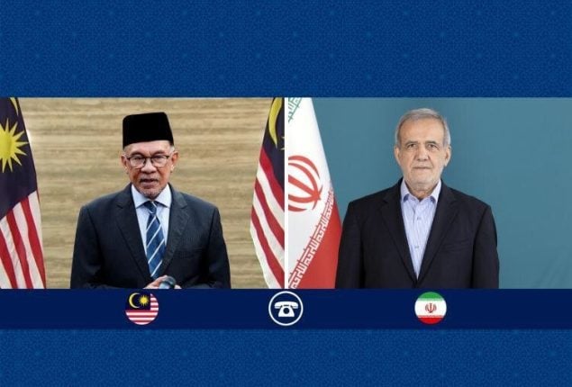 Pezeshkian calls for solidarity in talks with Malaysian PM to end Gaza crisis