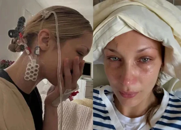 Bella Hadid shares hospital photos amid ongoing health battle