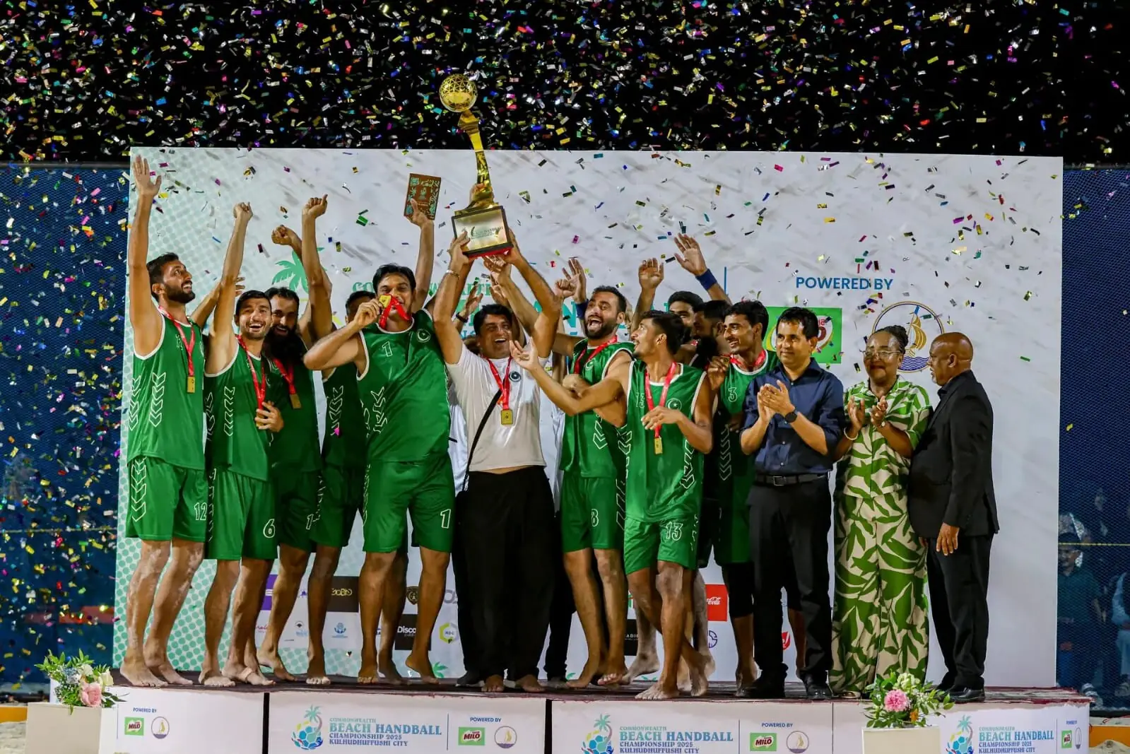 Pakistan wins Commonwealth Beach Handball Championship