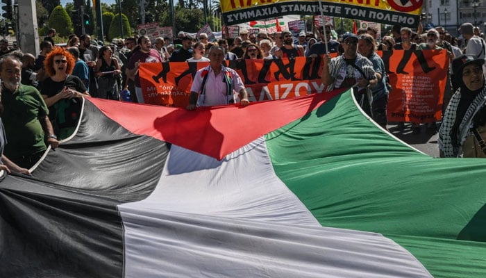 Global protests demand ceasefire and end to Gaza conflict