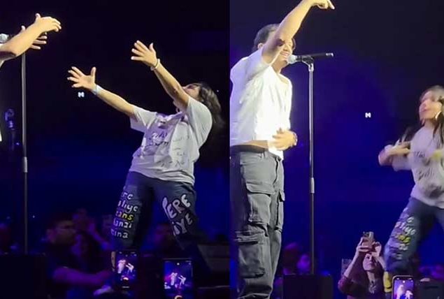 Fan crosses the line at Atif Aslam concert