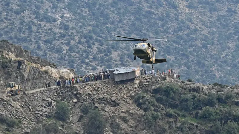 Helicopter teams lead rescue efforts after devastating Afghanistan earthquake kills over 800